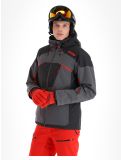 Vignette Spyder, Leader veste de ski hommes Polar gris, noir 