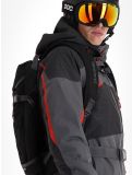 Vignette Spyder, Leader veste de ski hommes Polar gris, noir 