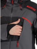 Vignette Spyder, Leader veste de ski hommes Polar gris, noir 