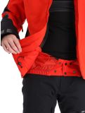 Vignette Spyder, Titan veste de ski hommes Volcano rouge 