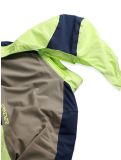 Vignette Spyder, Ambush veste de ski enfants Lime Ice vert 