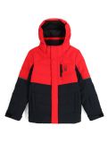 Vignette Spyder, Impulse Synthetic Down veste de ski enfants Volcano noir, rouge 