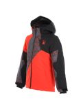 Vignette Spyder, Ambush veste de ski enfants volcano rouge 