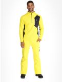 Vignette Spyder, Bandit 1/2 Zip pull de ski hommes Acid Yellow jaune 