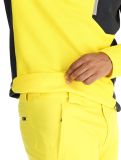 Vignette Spyder, Bandit 1/2 Zip pull de ski hommes Acid Yellow jaune 