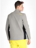 Vignette Spyder, Bandit 1/2 Zip pull de ski hommes Concrete gris 