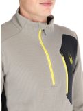 Vignette Spyder, Bandit 1/2 Zip pull de ski hommes Concrete gris 