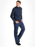 Vignette Spyder, Bandit 1/2 Zip pull de ski hommes True Navy bleu 