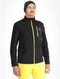 Vignette Spyder, Bandit gilet hommes Black jaune, noir 