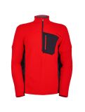 Vignette Spyder, Bandit Half Zip pull hommes volcano rouge 