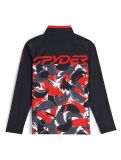 Vignette Spyder, Camo 1/2 Zip pull de ski enfants Spyder Red rouge 