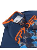 Vignette Spyder, Camo 1/2 Zip pull de ski enfants True Navy bleu 