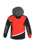 Vignette Spyder, Challenger veste de ski enfants volcano rouge 