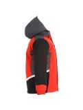 Vignette Spyder, Challenger veste de ski enfants volcano rouge 