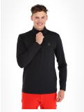 Vignette Spyder, Prospect 1/2 Zip pull de ski hommes Black noir 