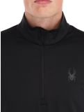 Vignette Spyder, Prospect 1/2 Zip pull de ski hommes Black noir 