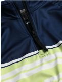 Vignette Spyder, Web 1/2 Zip pull de ski enfants True Navy bleu 