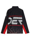 Vignette Spyder, Web 1/2 Zip pull de ski enfants Black noir 