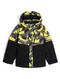 Vignette Spyder, Impulse Synthetic Down veste de ski enfants Camouflage Acid Yellow jaune, noir 