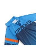 Vignette Spyder, Incline 1/2 Zip pull de ski enfants Aether Blue bleu 