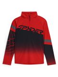 Vignette Spyder, Incline 1/2 Zip pull de ski enfants Spyder Red rouge 