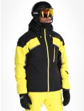 Vignette Spyder, Leader veste de ski hommes Acid Yellow jaune, noir 