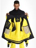 Vignette Spyder, Leader veste de ski hommes Acid Yellow jaune, noir 