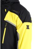 Vignette Spyder, Leader veste de ski hommes Acid Yellow jaune, noir 