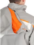 Vignette Spyder, Leader veste de ski hommes Concrete blanc, gris 