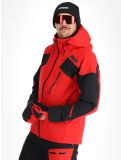 Vignette Spyder, Leader veste de ski hommes Spyder Red noir, rouge 