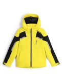 Vignette Spyder, Leader veste de ski enfants Acid Yellow jaune 