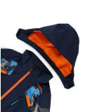 Vignette Spyder, Leader veste de ski enfants Camouflage Aether Blue bleu 