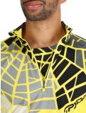 Vignette Spyder, Legacy 1/2 Zip pull de ski hommes Acid Yellow jaune 