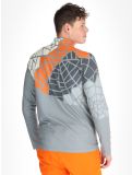 Vignette Spyder, Legacy 1/2 Zip pull de ski hommes Concrete gris 