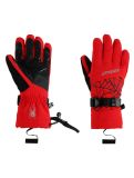 Vignette Spyder, Overweb gants de ski enfants Spyder Red rouge 