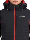 Vignette Spyder, Pinnacle veste de ski hommes Black noir 