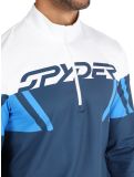 Vignette Spyder, Podium 1/2 Zip pull de ski hommes True Navy bleu 