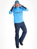 Vignette Spyder, Speed Fleece 1/2 Zip pull de ski hommes Aether Blue bleu 