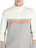 Vignette Spyder, Speed Fleece 1/2 Zip pull de ski hommes Concrete gris 