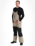 Vignette Spyder, Terrain Bib pantalon de ski hommes Desert Taupe brun 