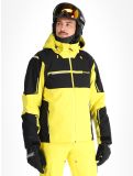 Vignette Spyder, Titan veste de ski hommes Acid Yellow jaune, noir 