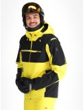 Vignette Spyder, Titan veste de ski hommes Acid Yellow jaune, noir 