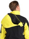 Vignette Spyder, Titan veste de ski hommes Acid Yellow jaune, noir 