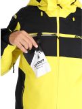 Vignette Spyder, Titan veste de ski hommes Acid Yellow jaune, noir 