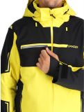 Vignette Spyder, Titan veste de ski hommes Acid Yellow jaune, noir 