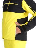 Vignette Spyder, Titan veste de ski hommes Acid Yellow jaune, noir 