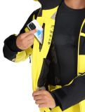 Vignette Spyder, Titan veste de ski hommes Acid Yellow jaune, noir 