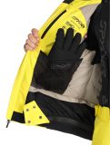 Vignette Spyder, Titan veste de ski hommes Acid Yellow jaune, noir 