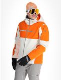 Vignette Spyder, Titan veste de ski hommes Orange Shock beige, orange 