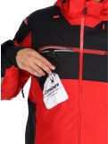 Vignette Spyder, Titan veste de ski hommes Spyder Red noir, rouge 